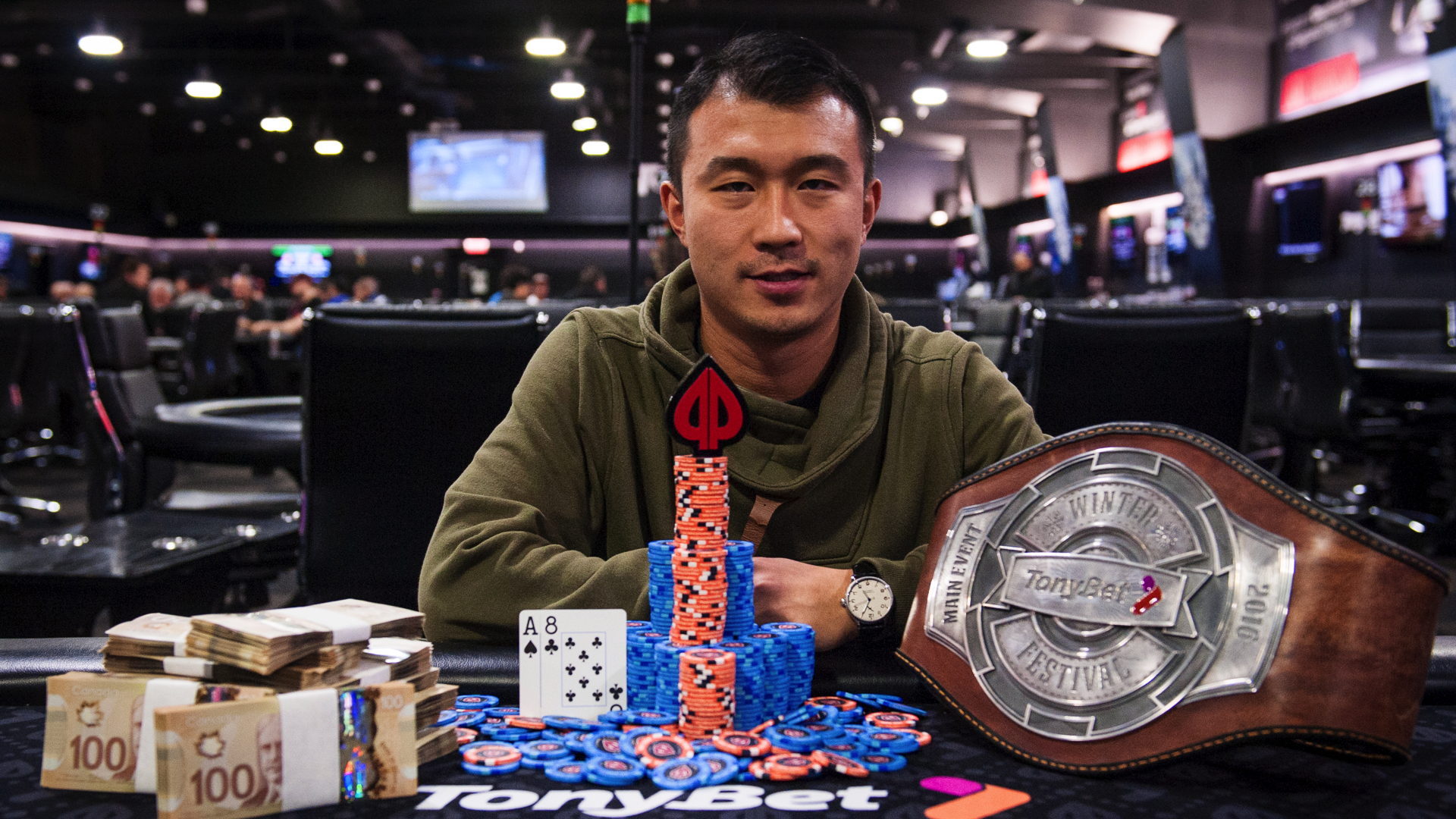 Jiachen Gong wins the TonyBet Winter Festival Main Event