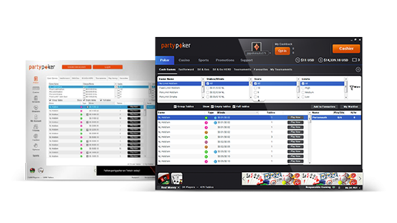 Logiciel Client partypoker nouveau et amélioré, disponible maintenant