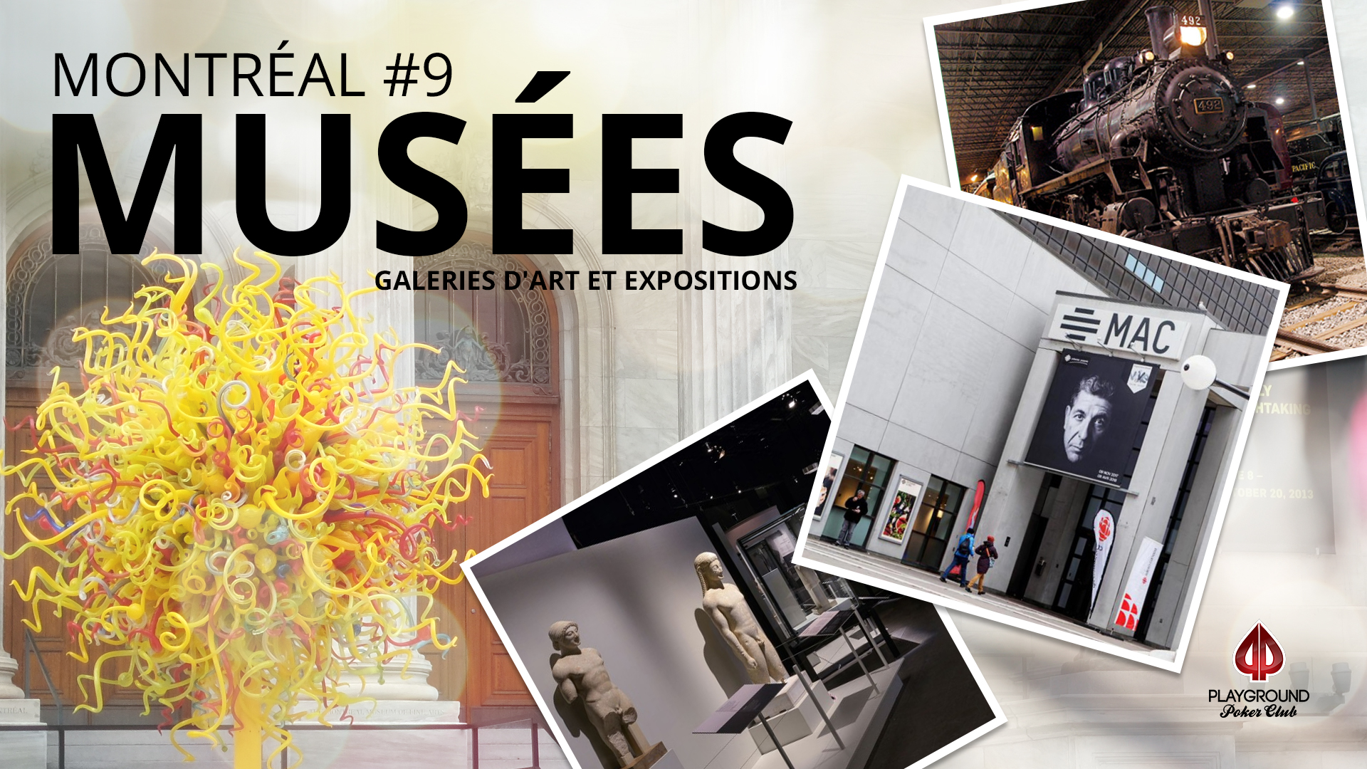 En 9ème place sur notre top 10: Musées, galleries d’art et expositions