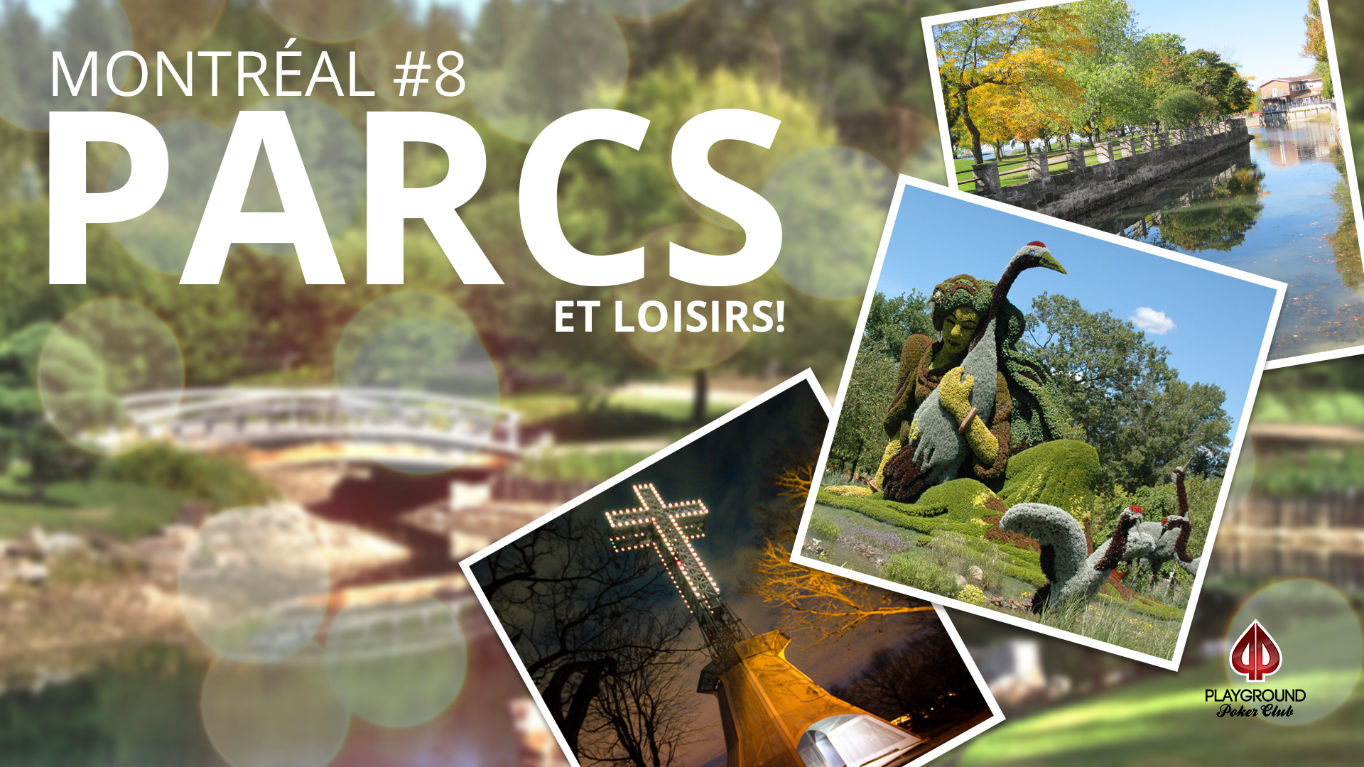 En 8e place sur notre Top 10: Parcs et loisirs