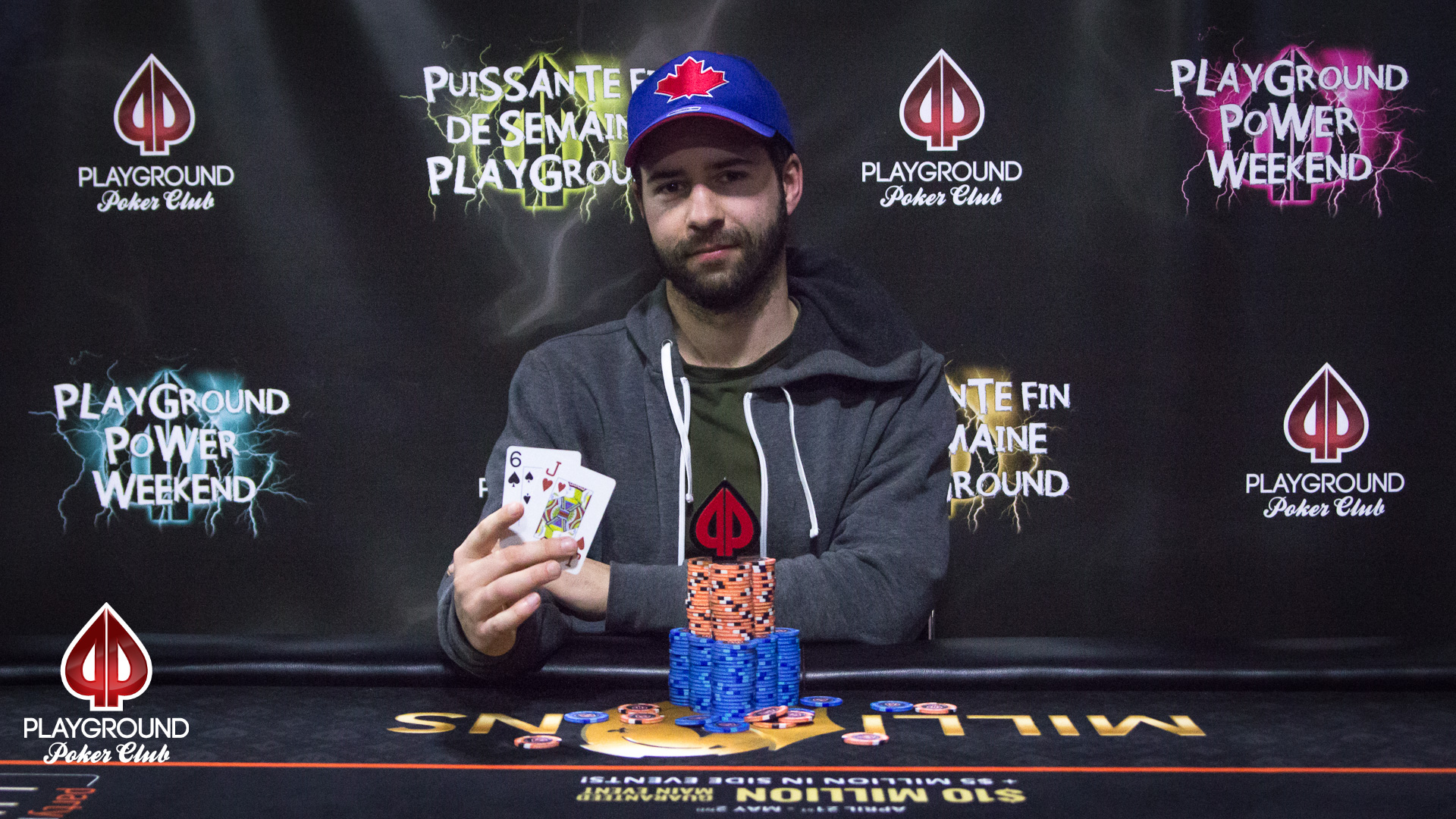 Le champion du Playground 200: Grant Ellis