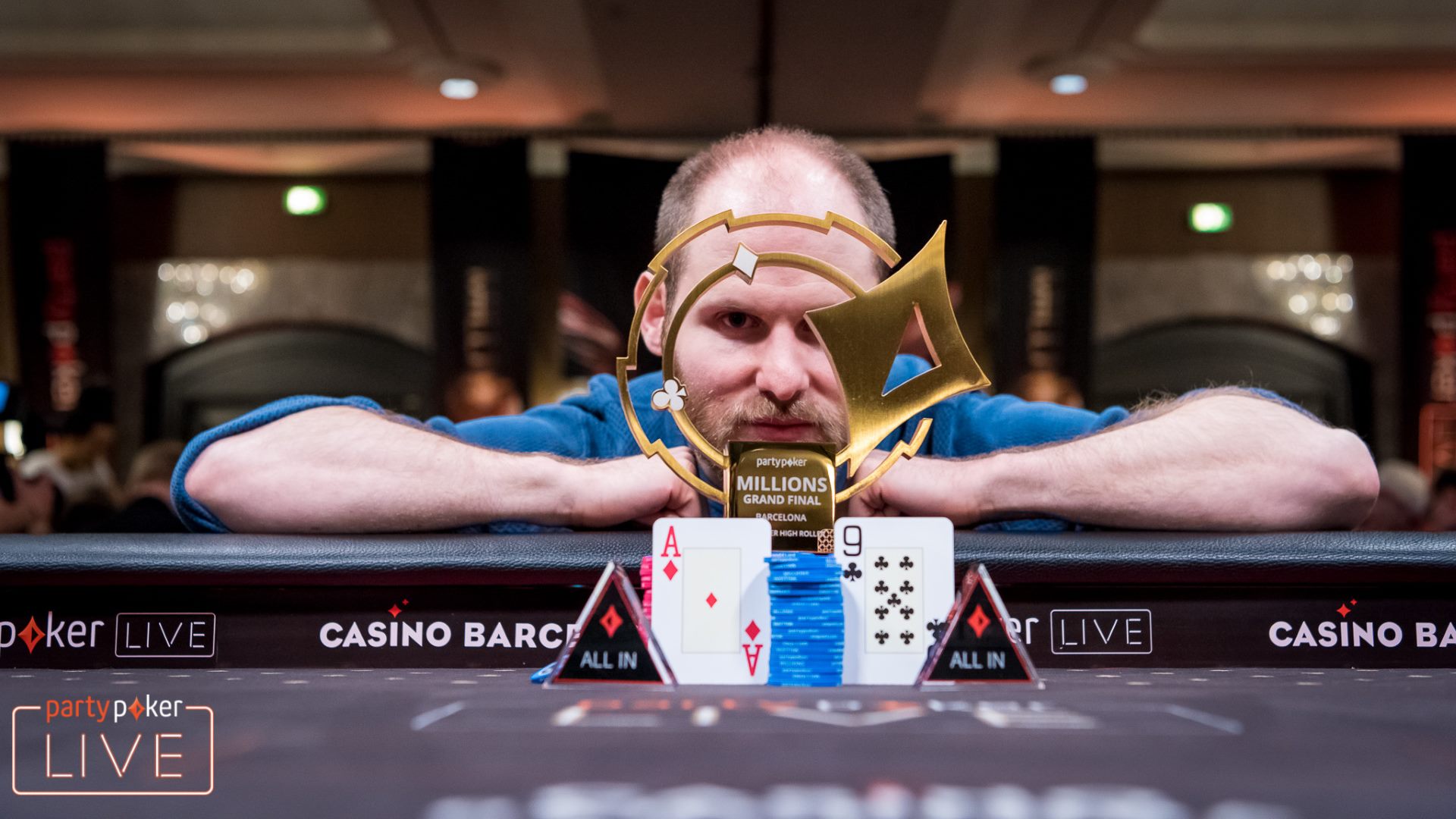 Sam Greenwood comes back to win the MILLIONS Barcelona €50,000 Super High Roller!