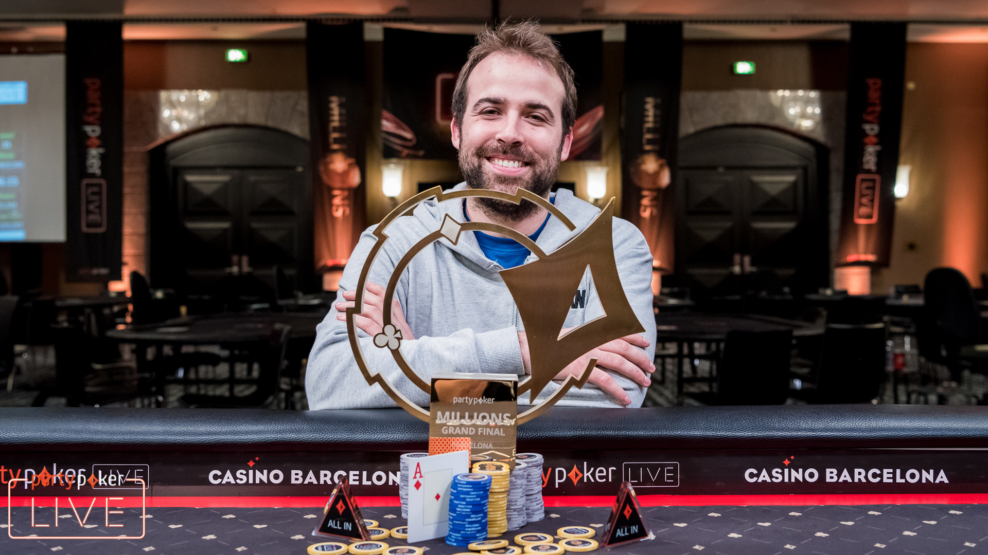 Lefrançois remporte l’Évènement Principal du MILLIONS Grand Final