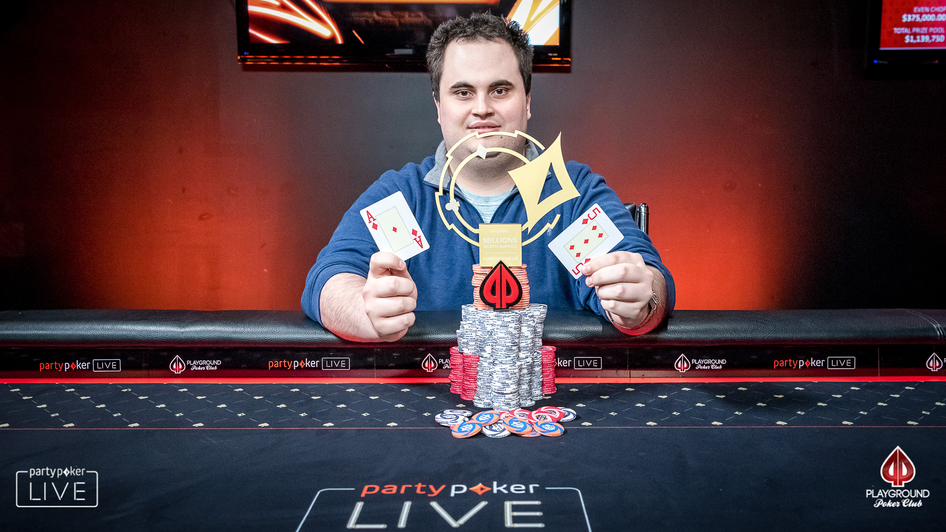 Christopher Kruk is the Super High Roller Champion!