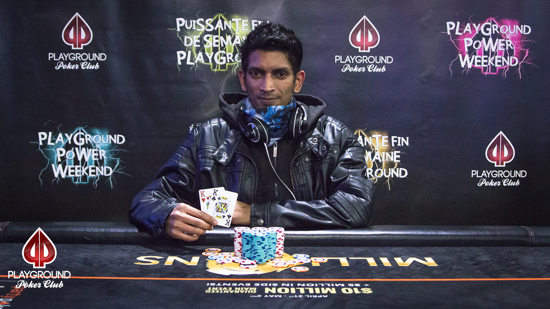 Le Champion du Rebuy: Ranjeev!