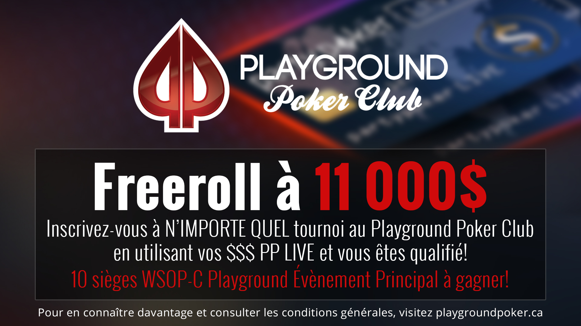 Jouez le WSOP-C Évènement Principal GRATUITEMENT!