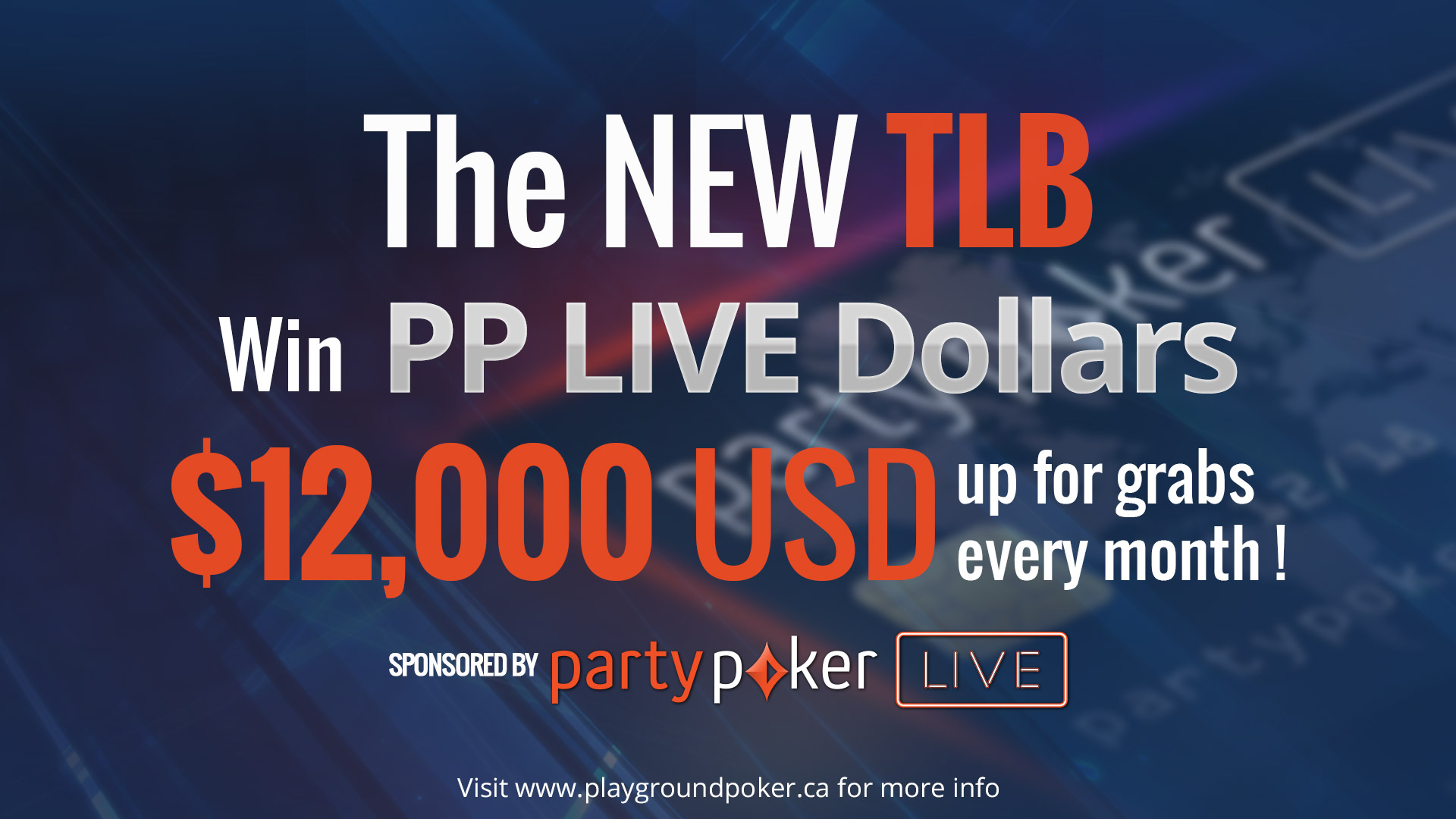 The Playground TLB – now brought to you by partypoker LIVE