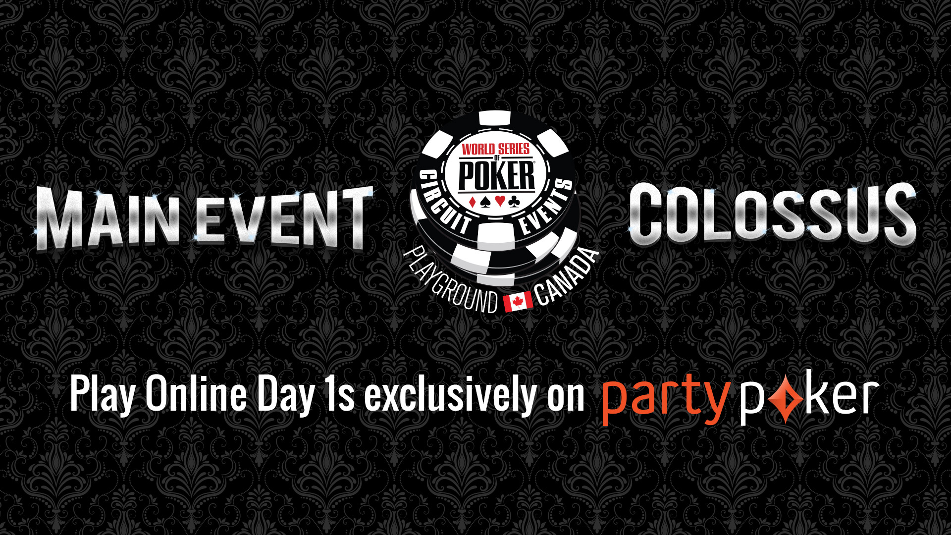 The WSOP-C Playground Online Day 1s are upon us!