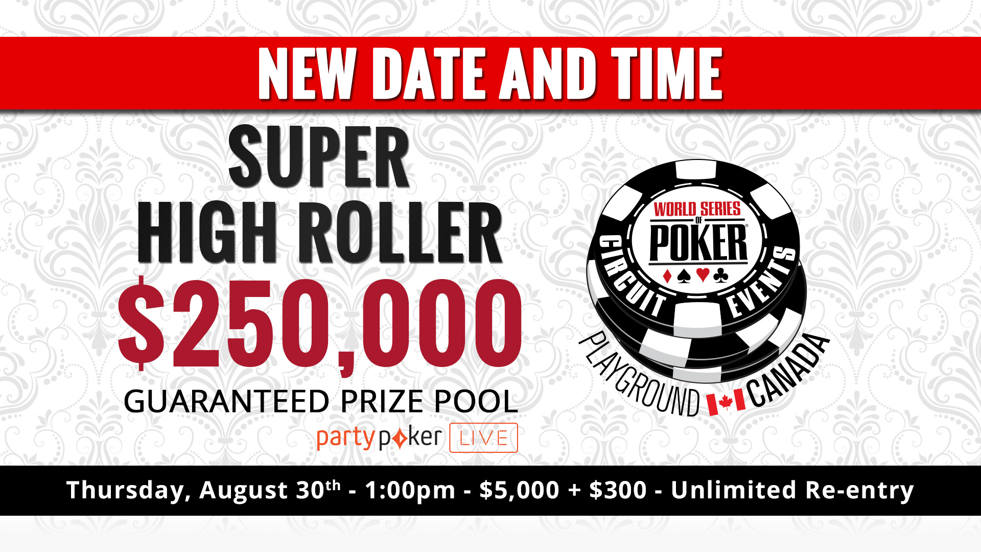 Super High Roller postponed