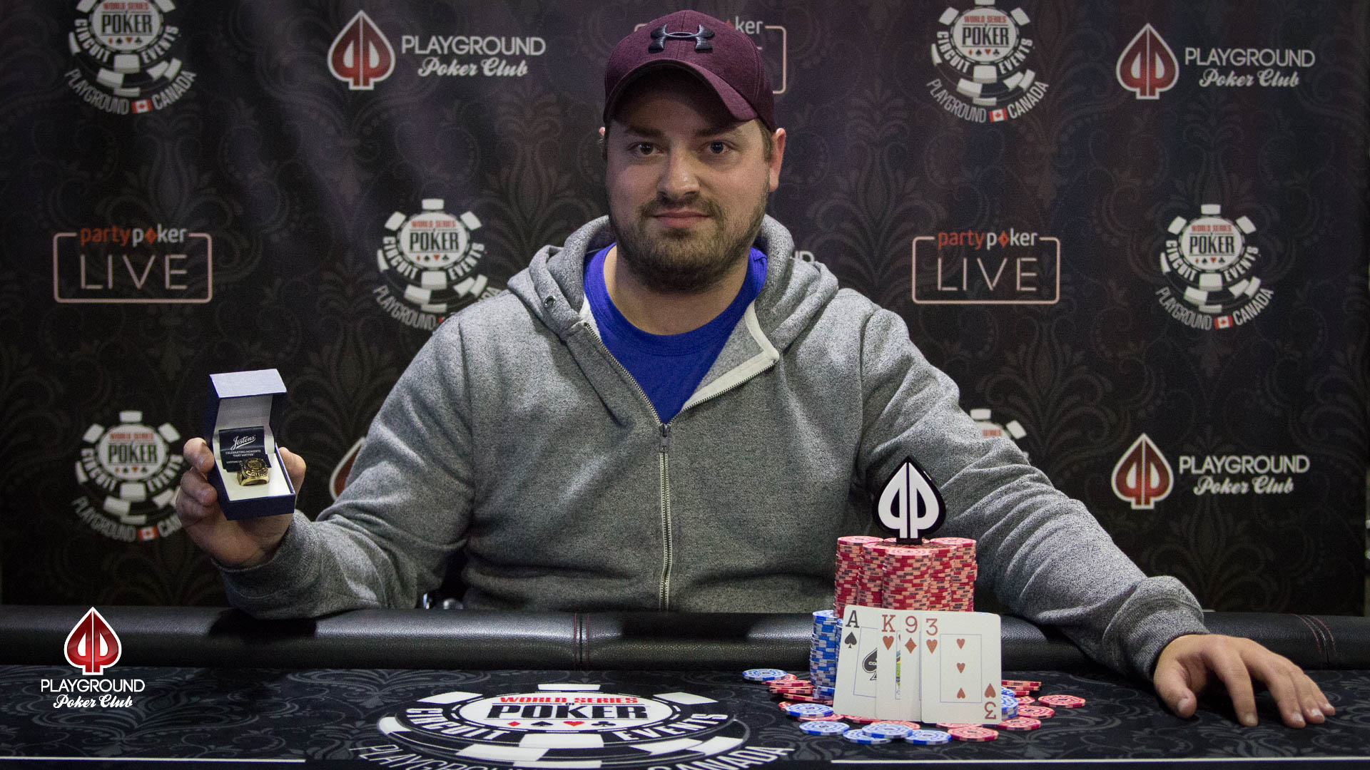 Gino Roland Frenette is the WSOP-C Playground PLO Champion!