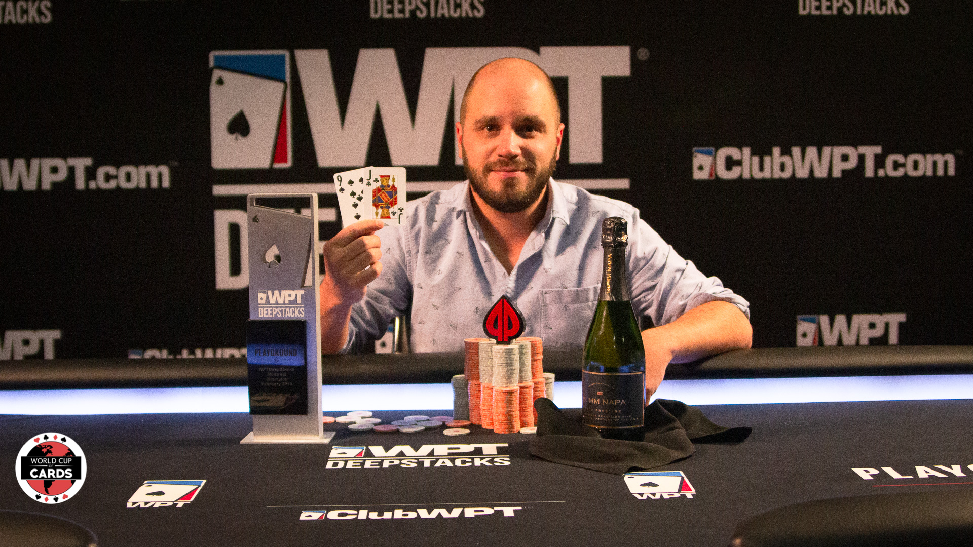 Martin Gaudreault-Rémillard est déclaré champion du WPTDeepStacks!