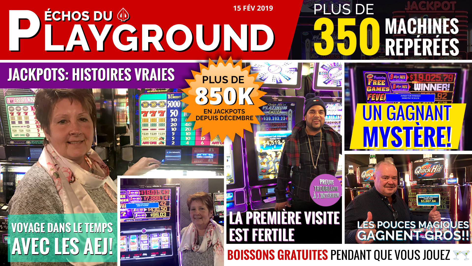 Jackpots: Histoires Vraies!