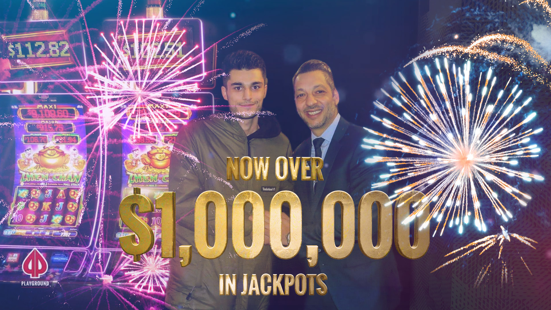 $1,000,000 in Jackpots awarded!