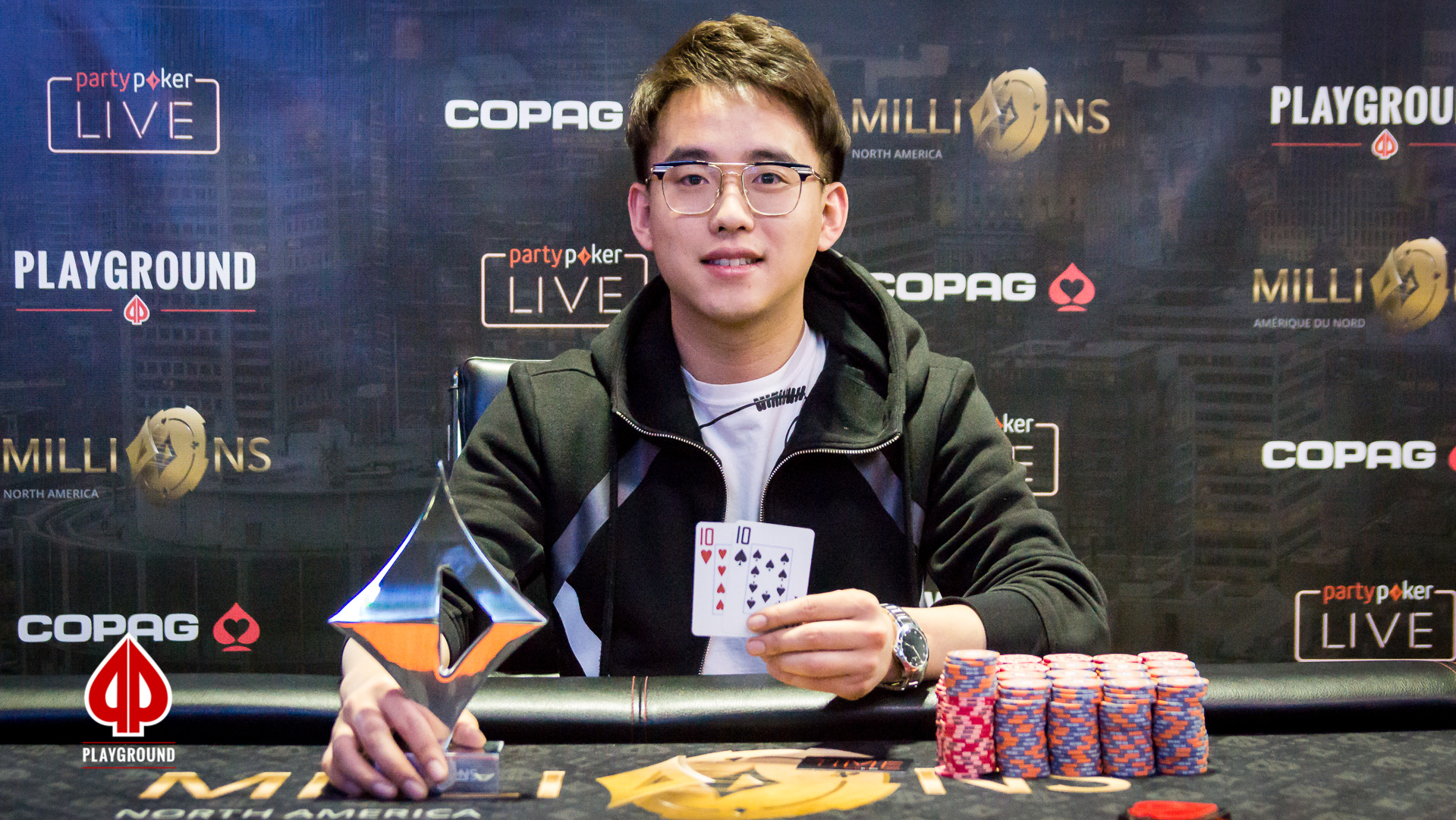 Yirui Zhang est le champion du Playground 200