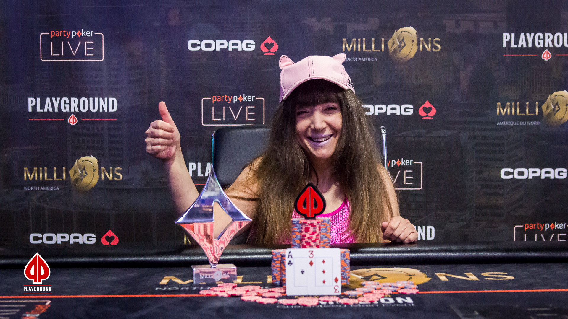 Lily Kornik remporte le Playground 1000