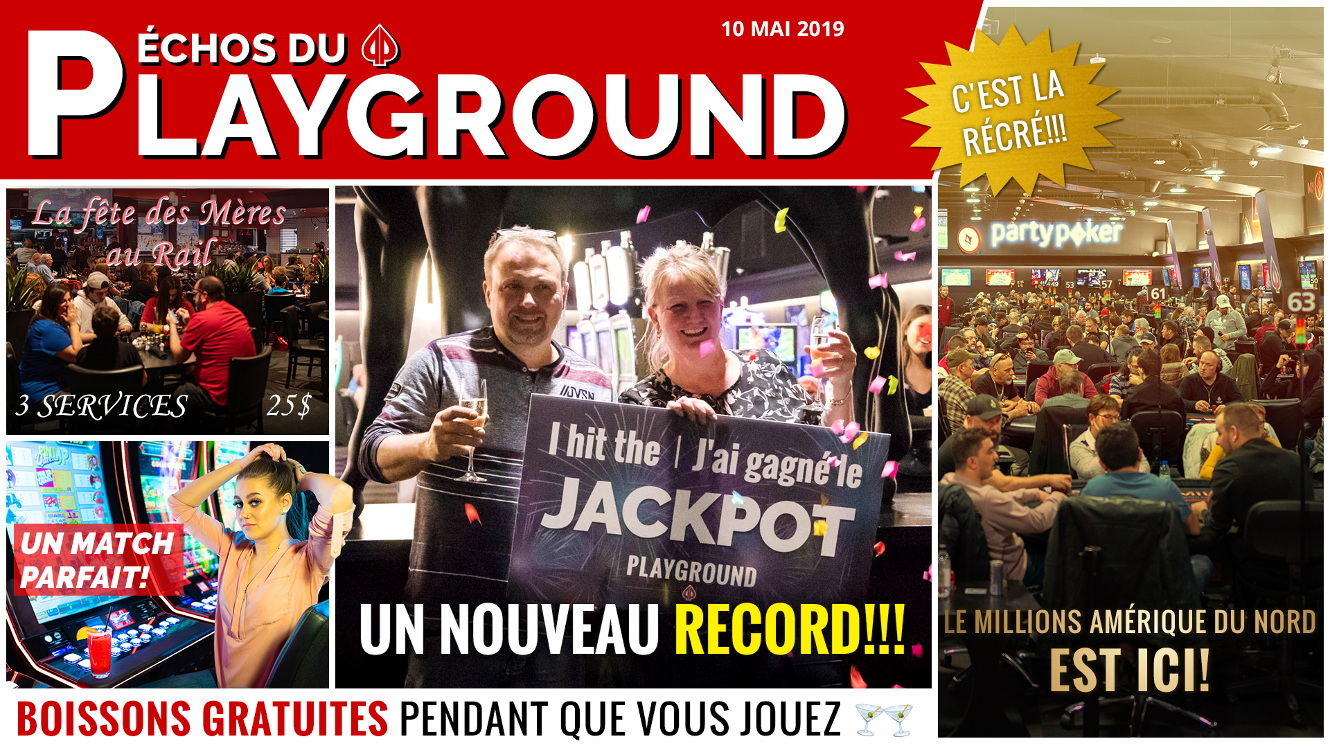 Un nouveau record de Jackpot AEJ!