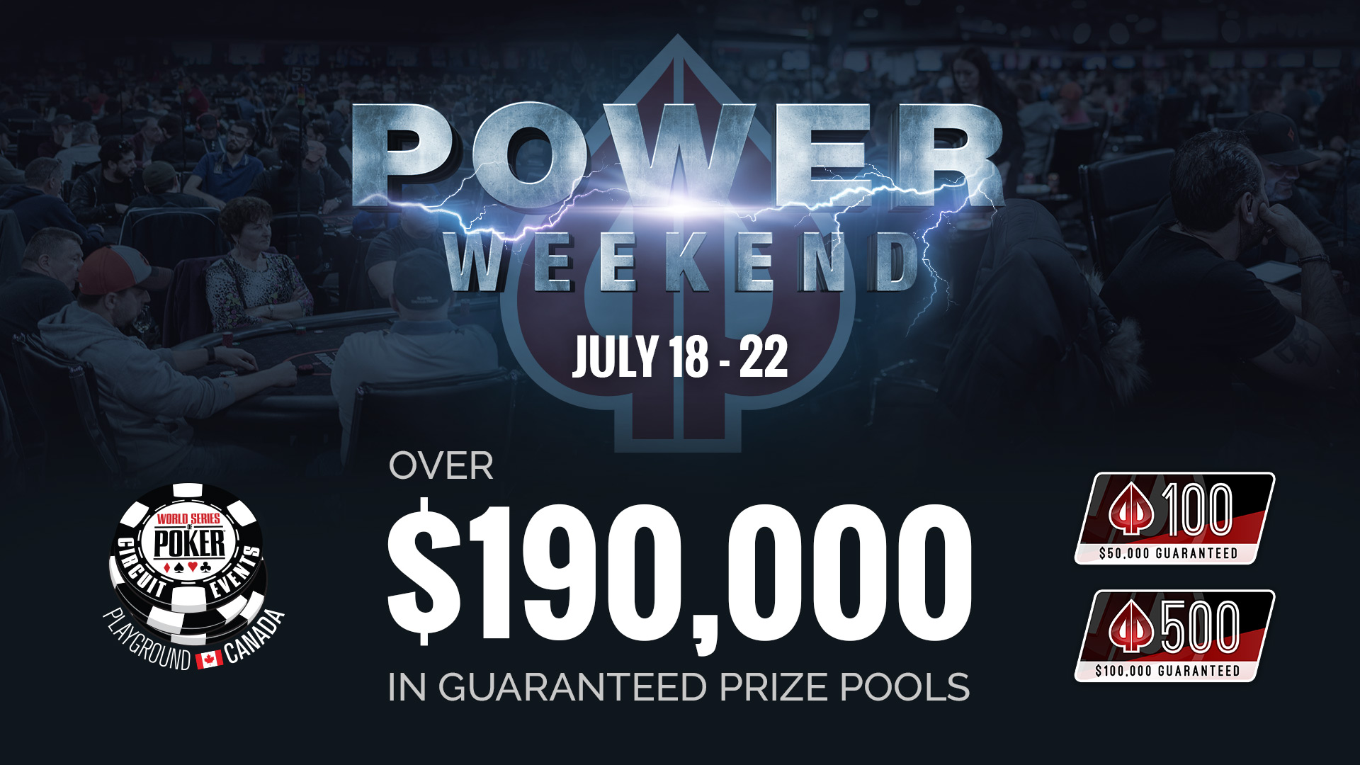 The July Power Weekend is just around the corner