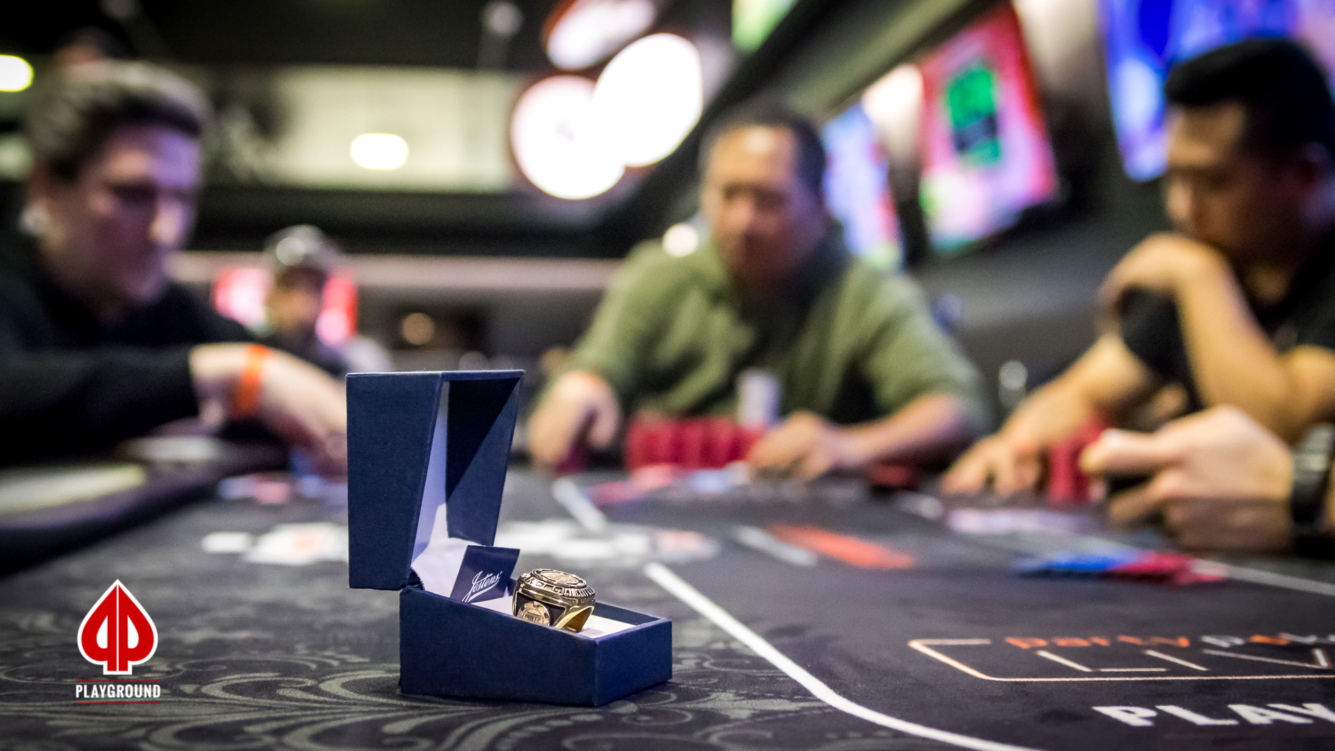 Tran in the lead as the High Roller is now three handed
