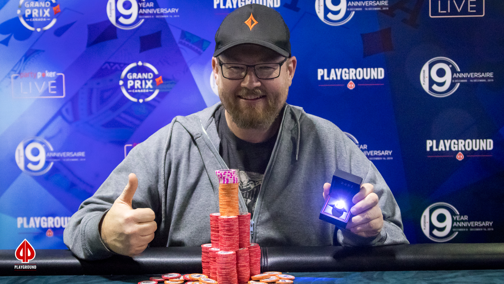 Le Champion du Bounty 50/50: Stephen Langlois