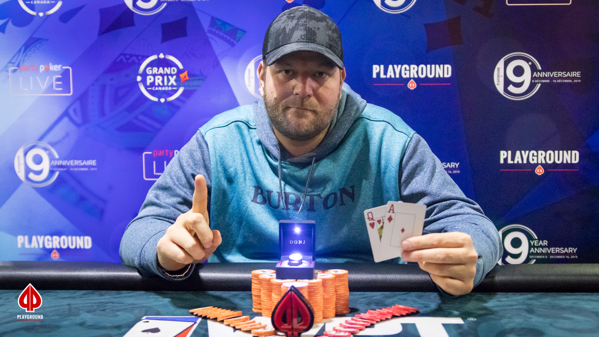 6-Max 50/50 Bounty Re-entry Champion: Justin Miller