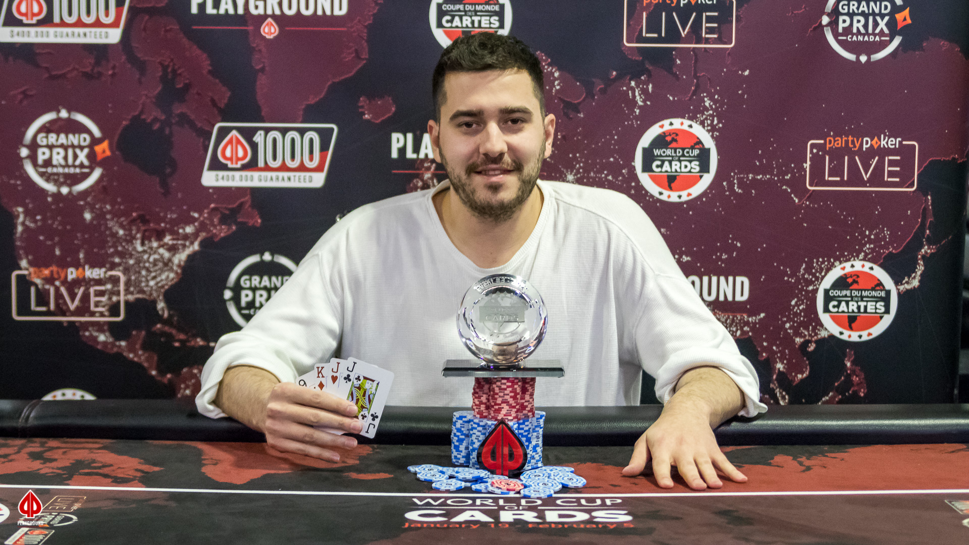 Le Champion du PL Omaha 3 Vies Re-entry: Francis Fortin Chevalier