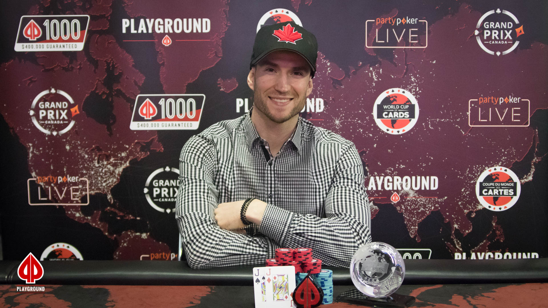 8-Max Deepstack Re-entry Champion: Sebastien Hendren