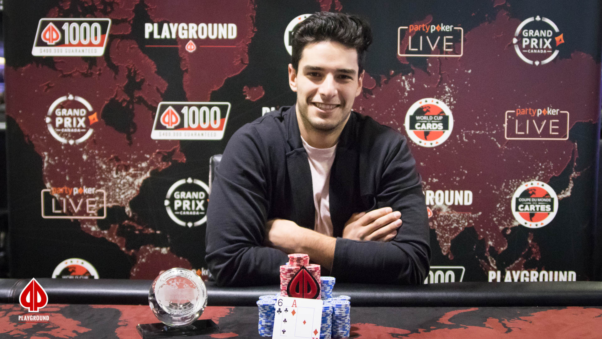 Le Champion du Deepstack Turbo Re-entry: Daniel Andelman