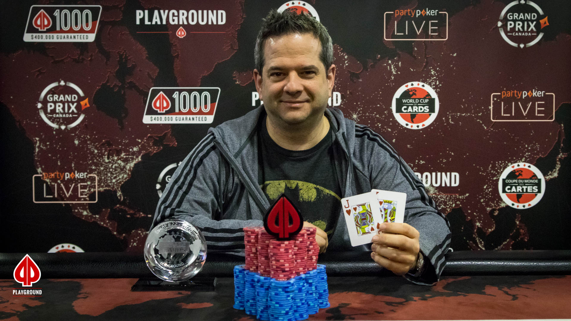 8-Max 50/50 Bounty Champion: Philippe Belley