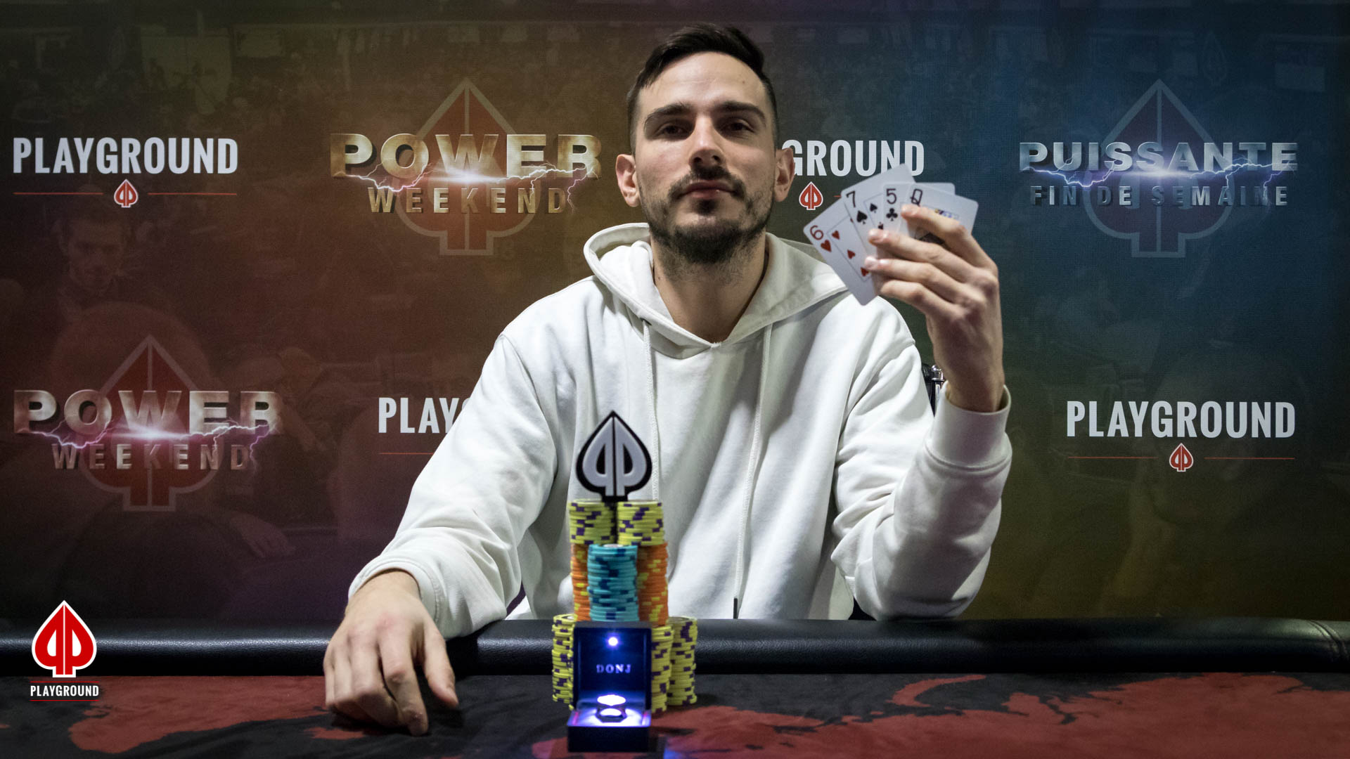 Le Champion du 150$ + 20$ + 50$ PL Omaha Bounty Re-entry: Stefan Siveski